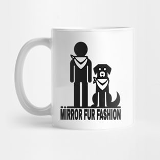 Bonded by Bandanas: Human and Pet Partnership Mug